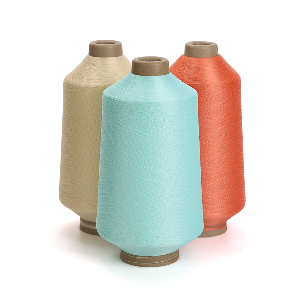 Farvet nylon elastisk garn